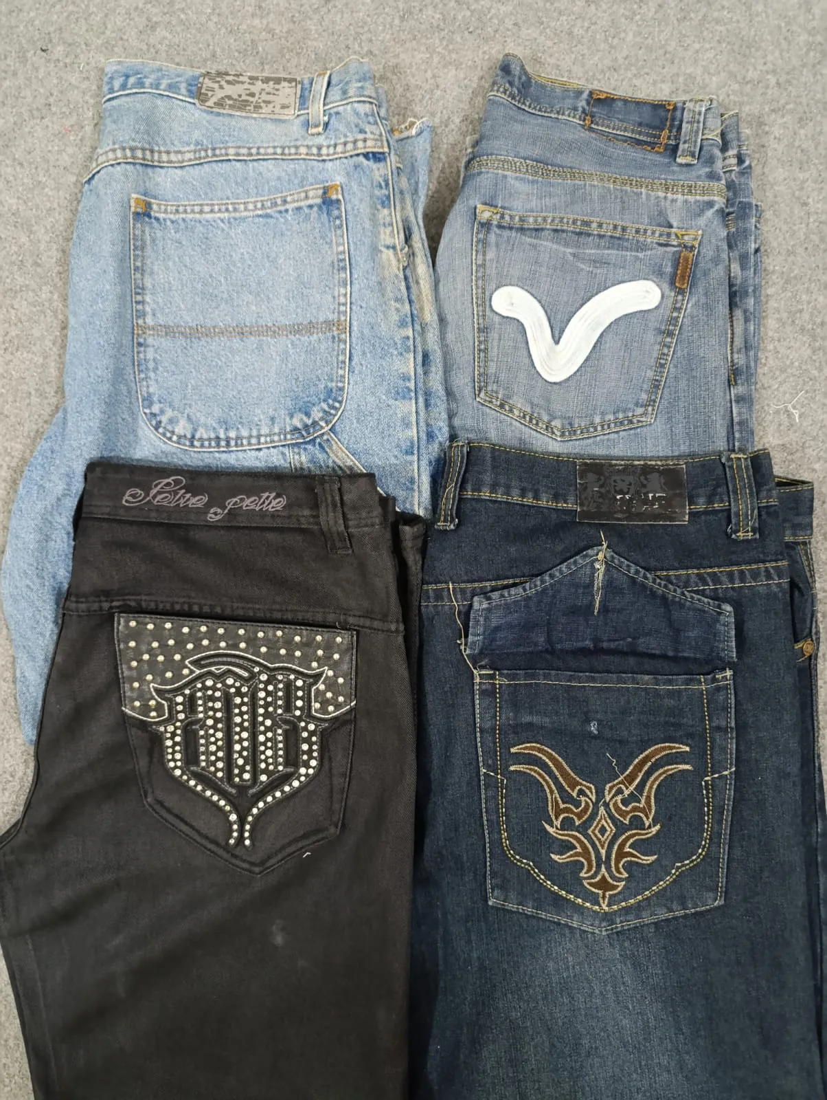 #145 Men Designer Baggy Jeans - 16
