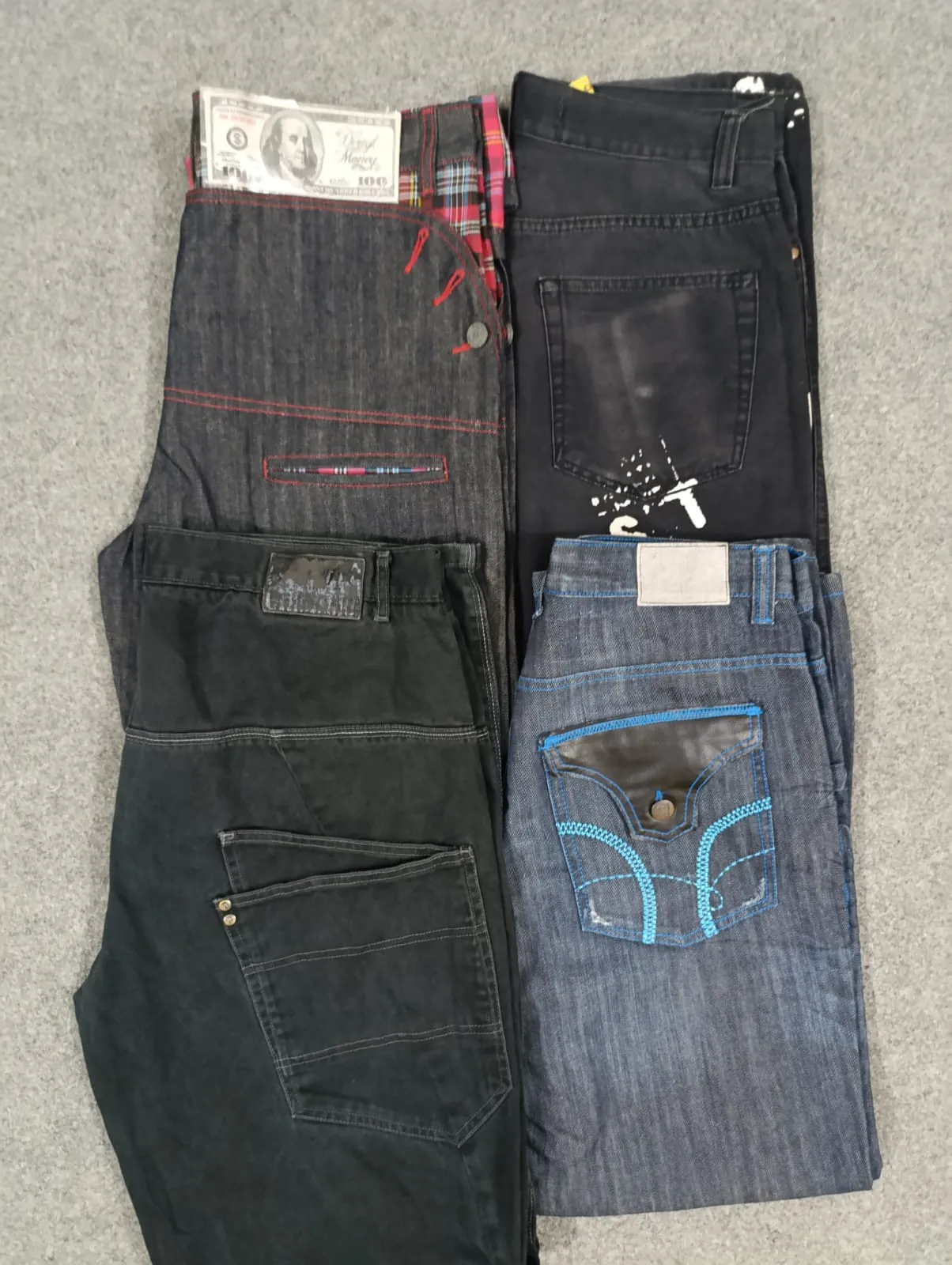 #147 Men Designer Baggy Jeans - 14