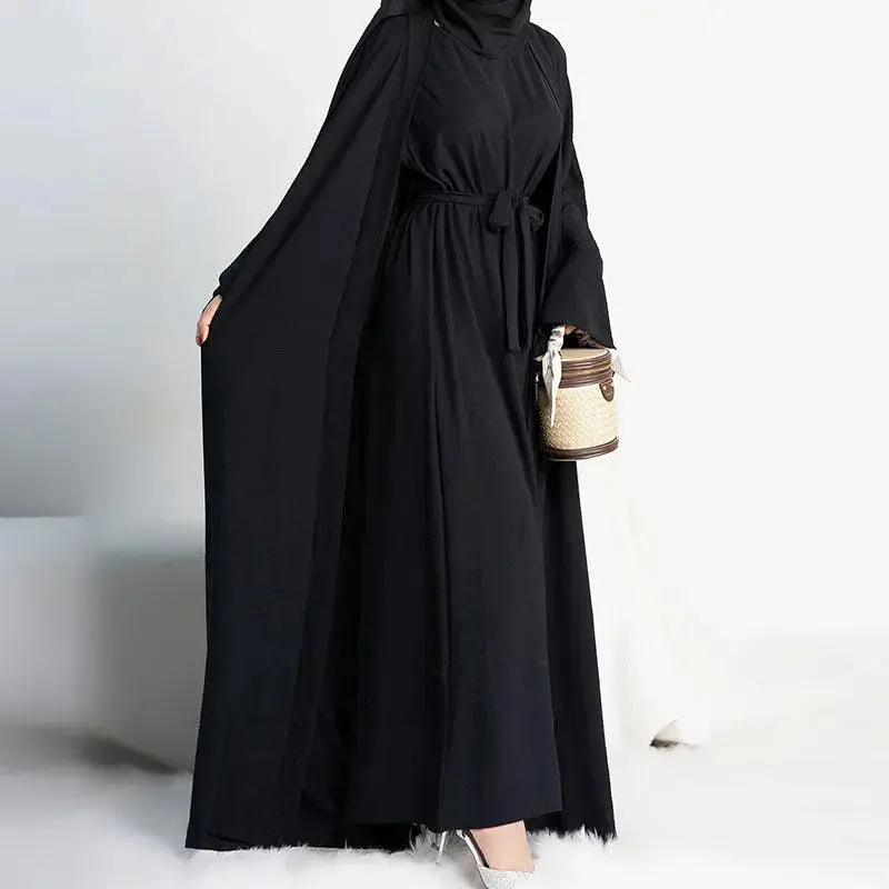 2 Piece Abaya Long Dress for Women