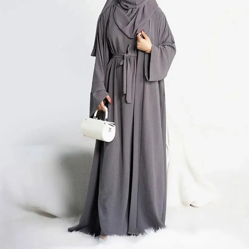 2 Piece Abaya Long Dress for Women