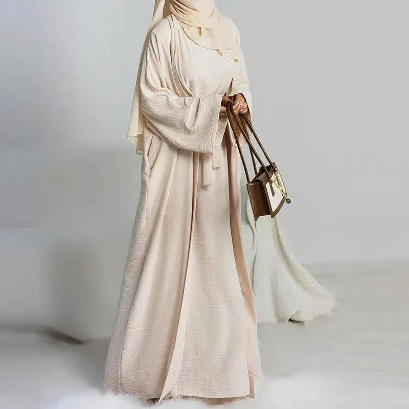 2 Piece Abaya Long Dress for Women