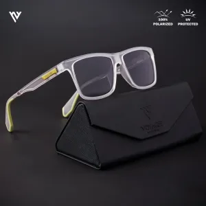 Active Transparent Polarized Wayfarer Sunglasses - PMG4476