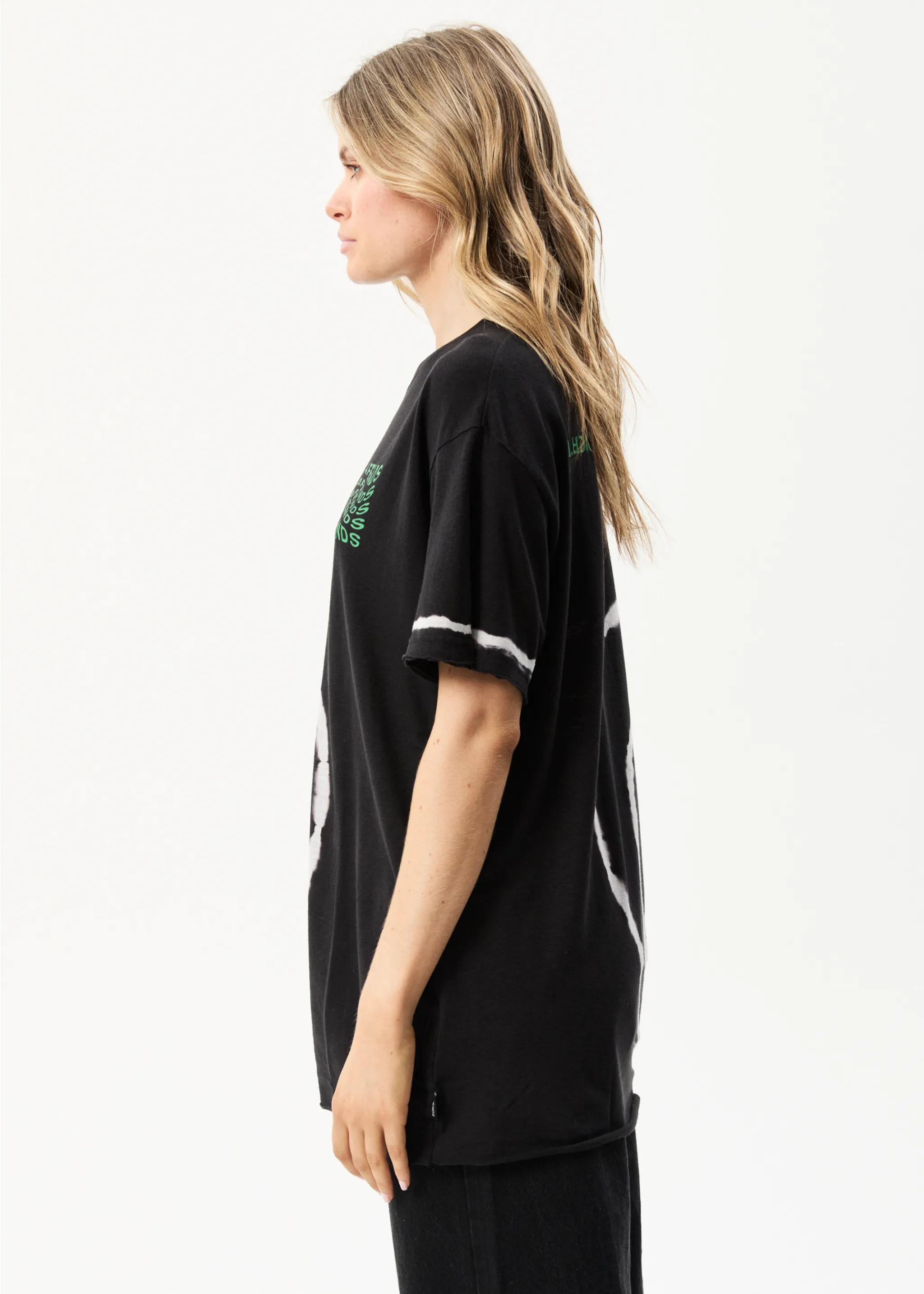 AFENDS Unisex Spiral - Unisex Boxy T-Shirt - Black