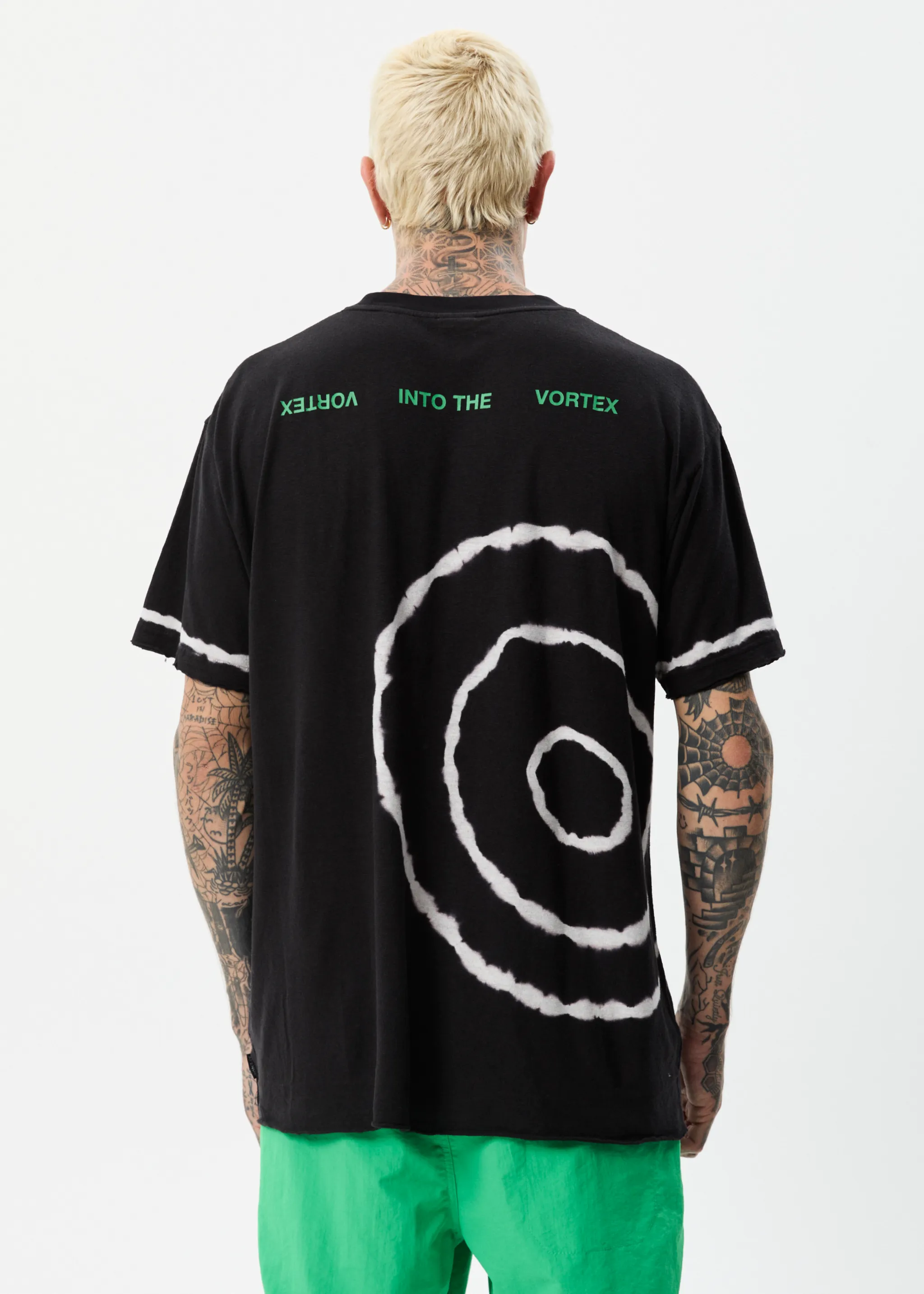 AFENDS Unisex Spiral - Unisex Boxy T-Shirt - Black