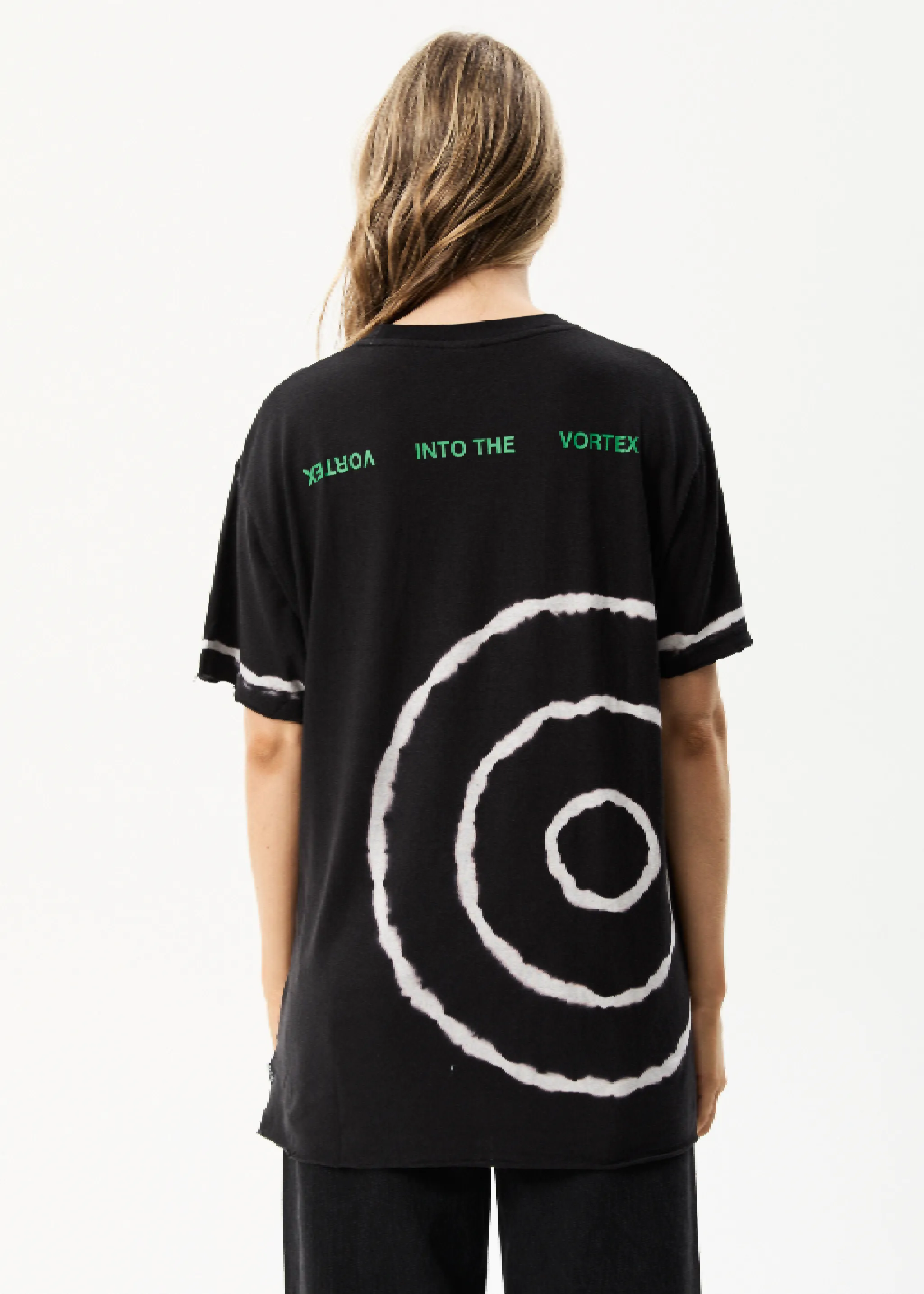 AFENDS Unisex Spiral - Unisex Boxy T-Shirt - Black