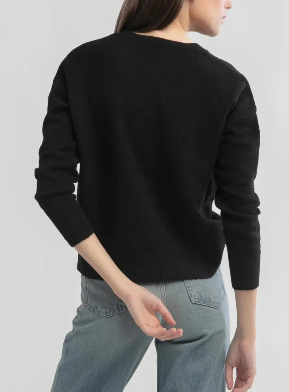 Basic Sweater in Black