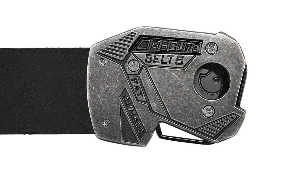Black Ops Fractal Leather Belt | Color Editions