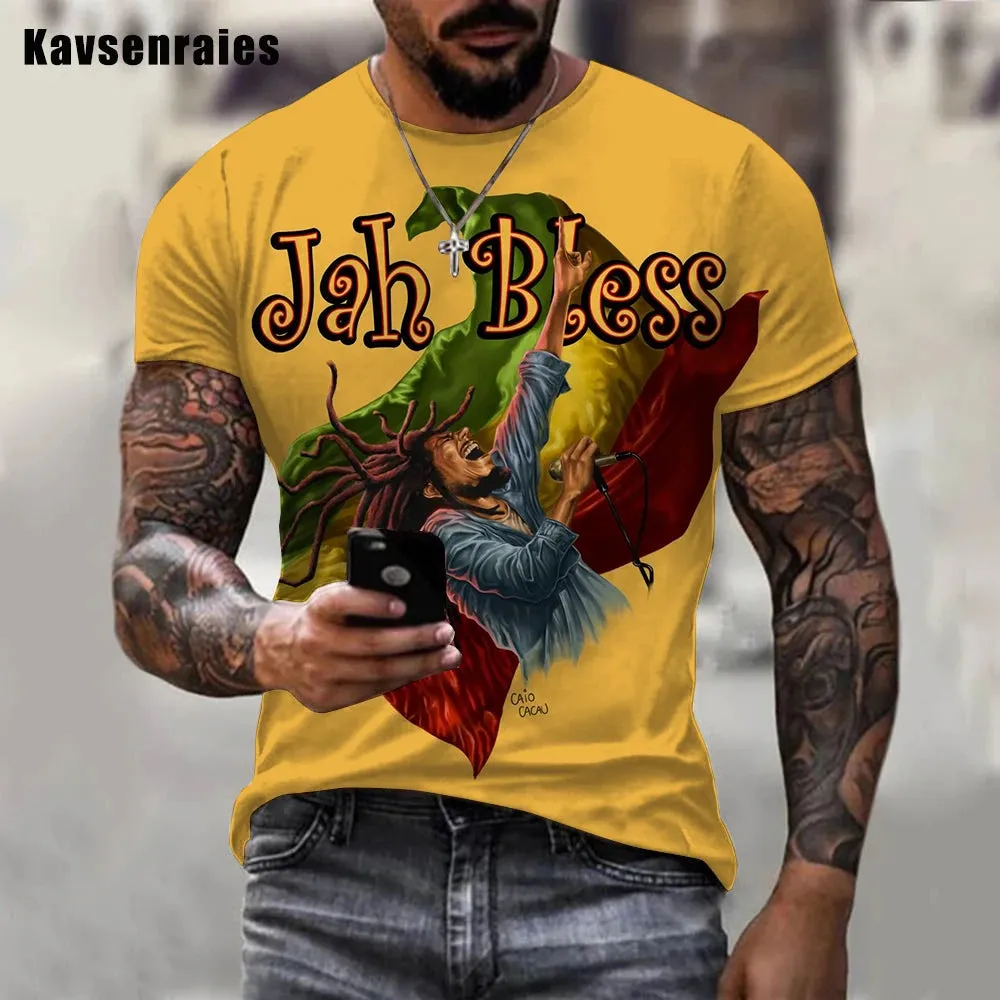 Bob Marley Oversized Short Sleeve T-shirt