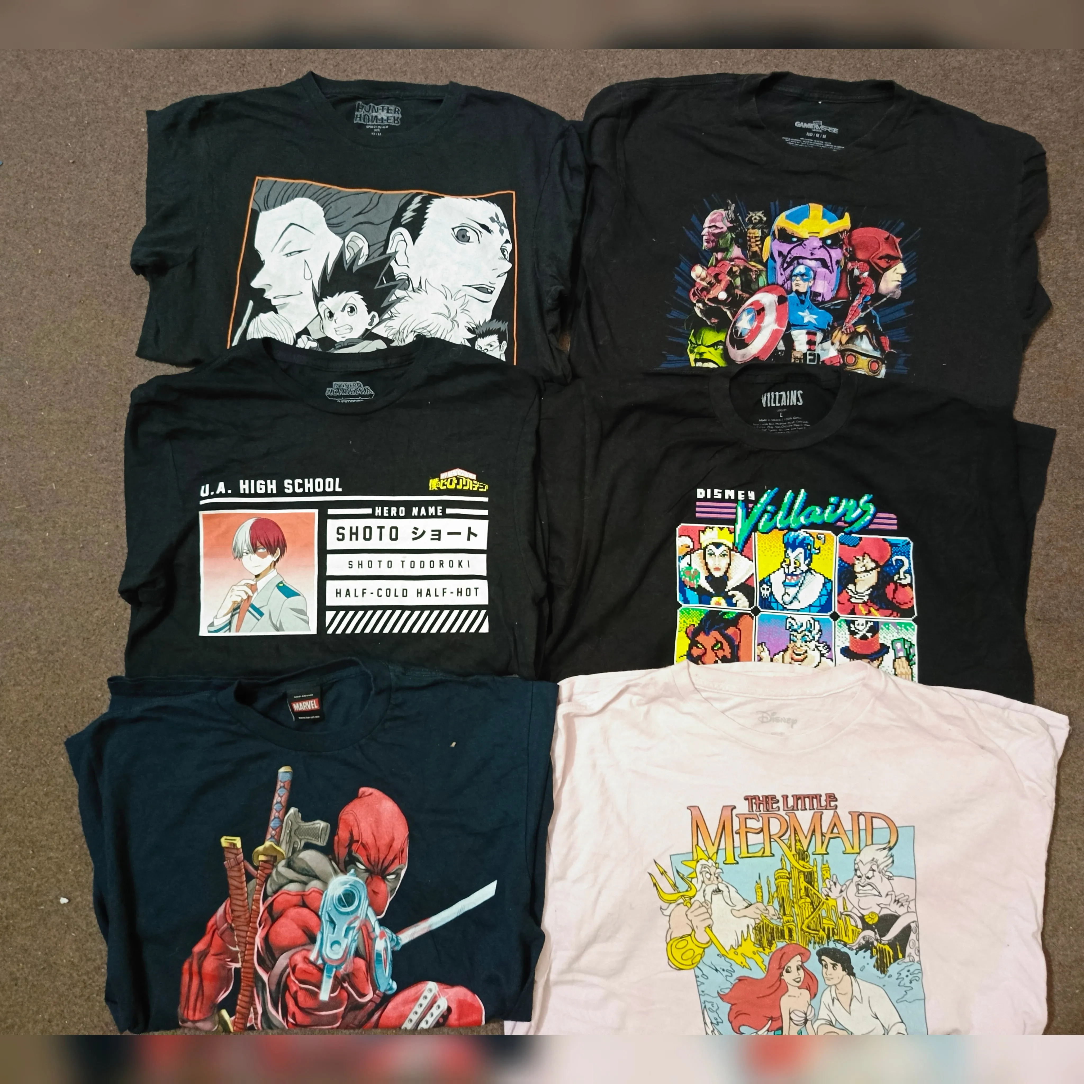 Cartoon t shirts
