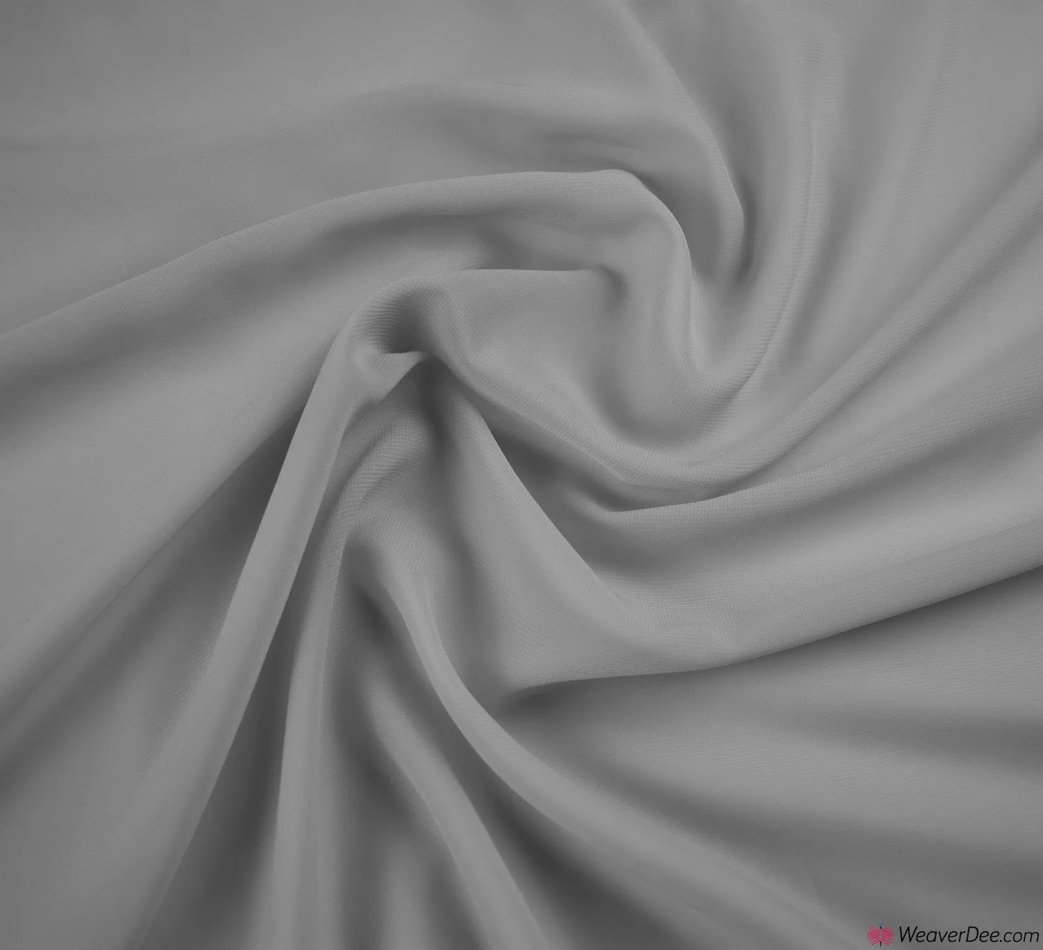 Chiffon Fabric / Silver