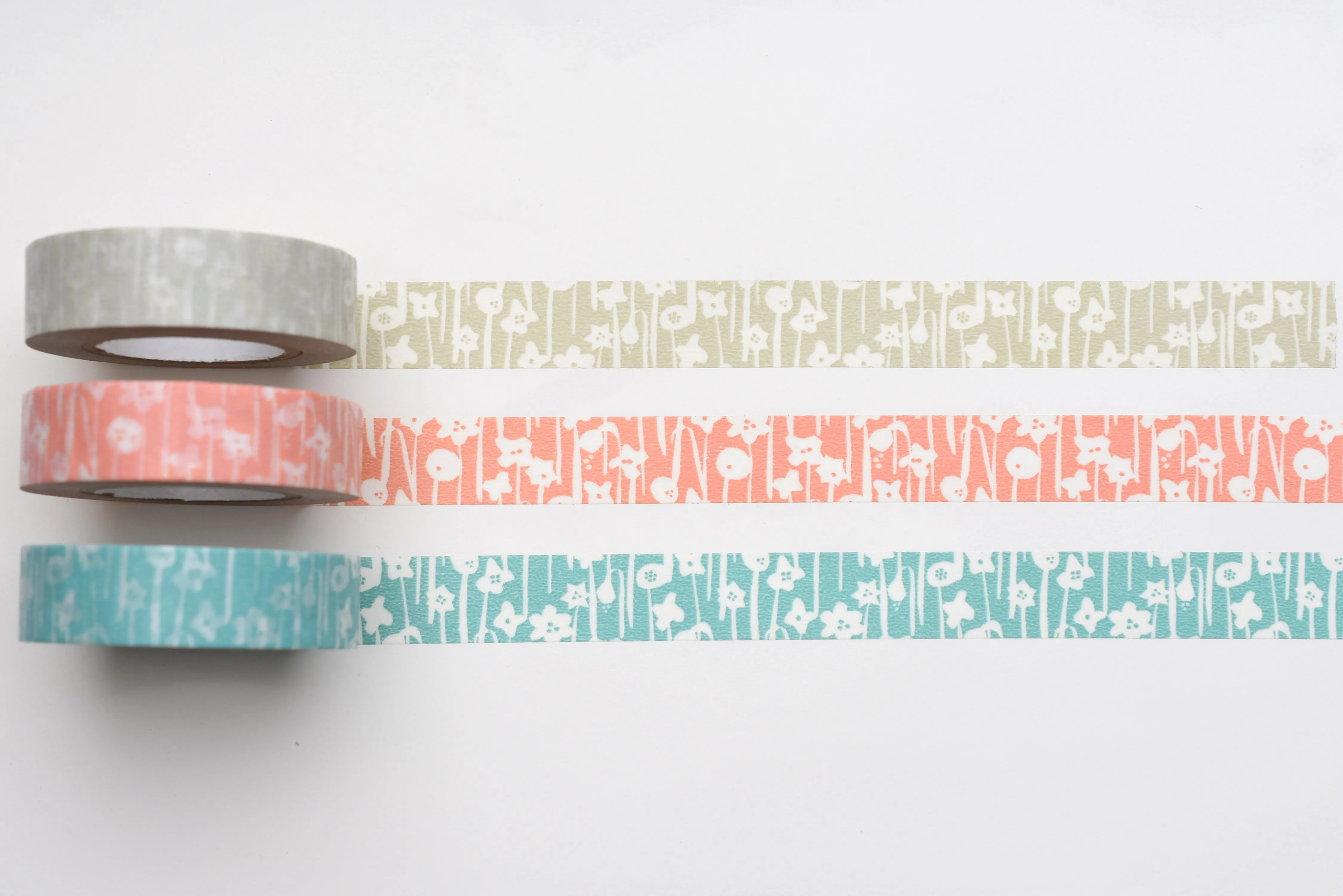 Classiky - ten to sen Little Flowers Masking Tape