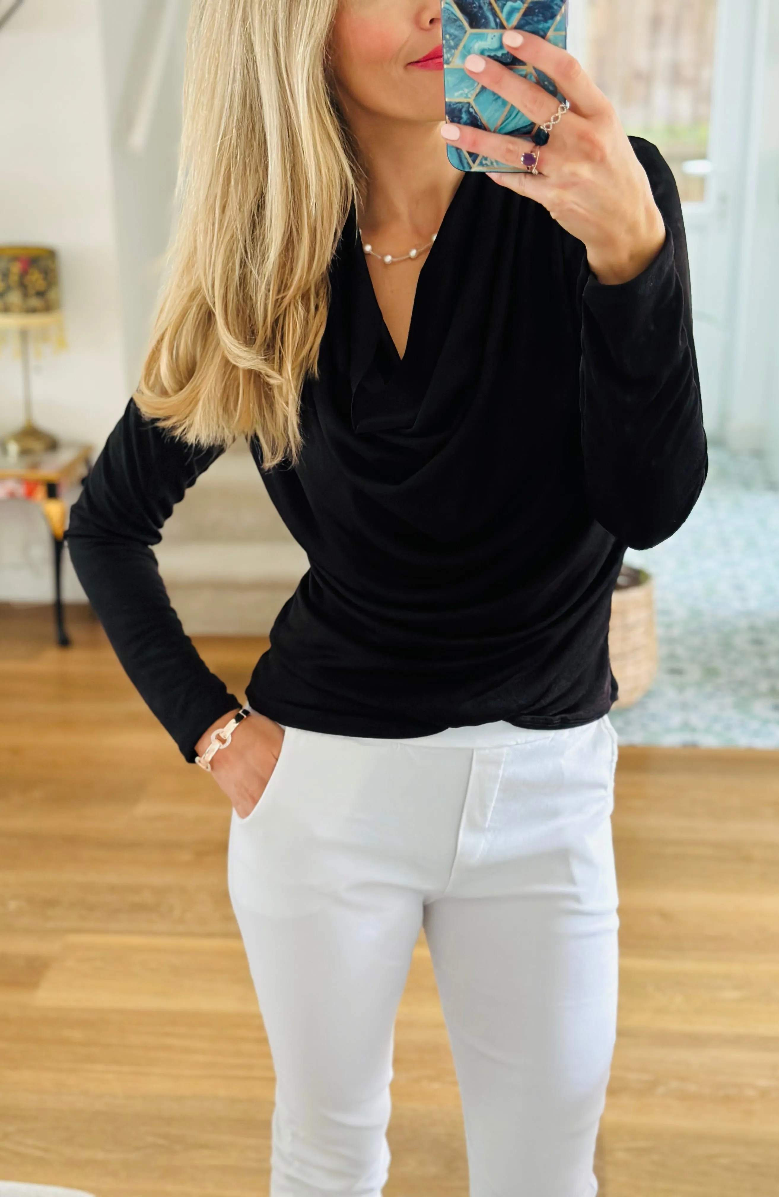Cowl Neck Tops