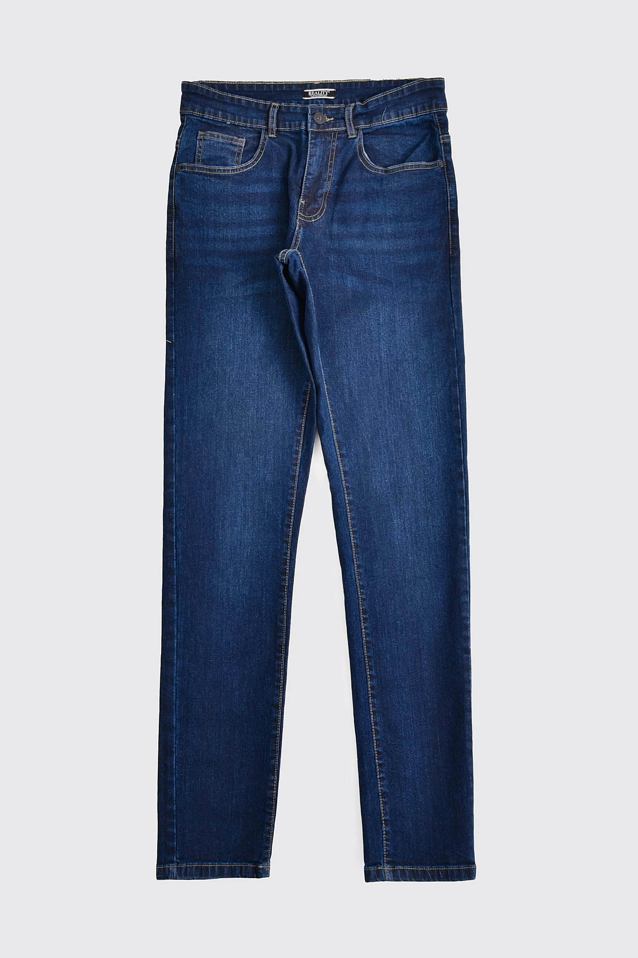 Dark Blue Denim Jeans