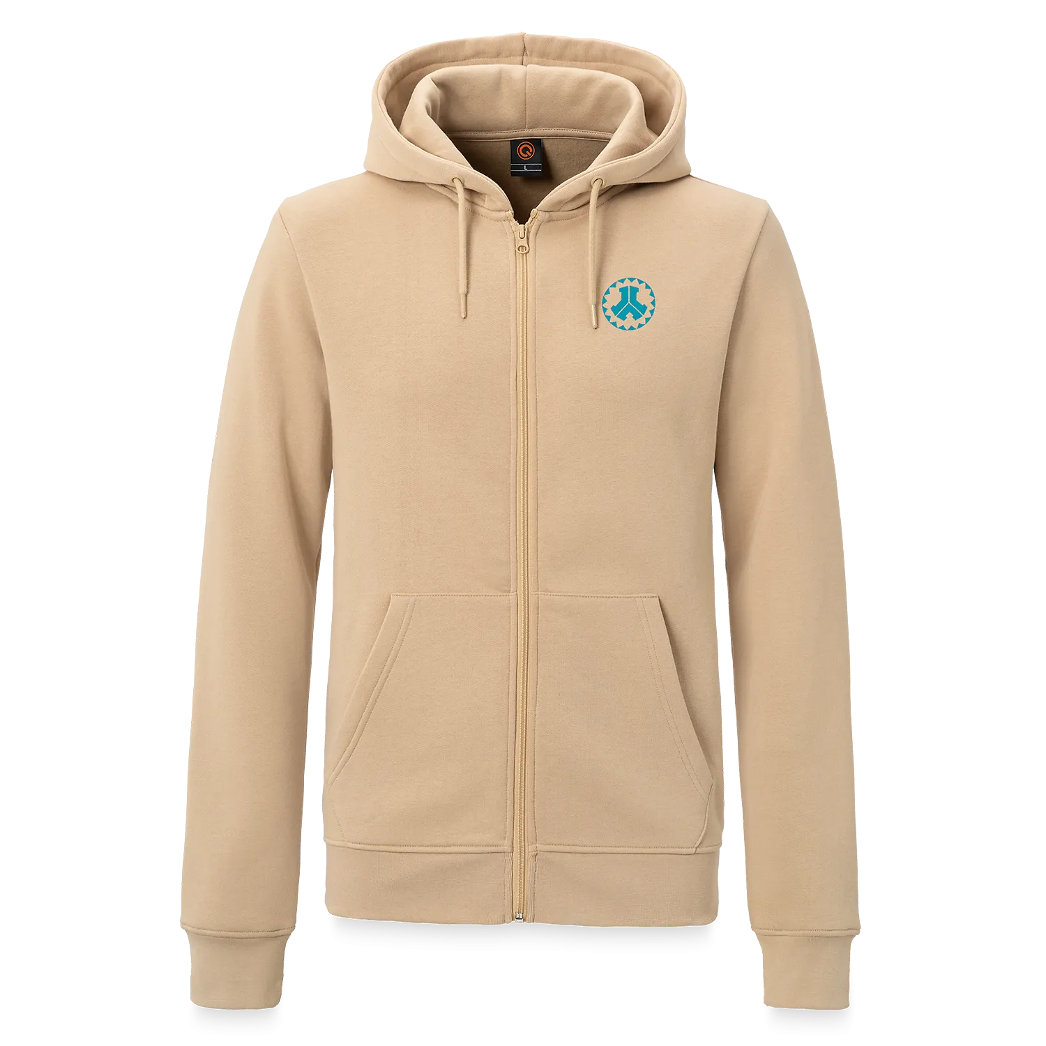 Defqon.1 Taupe hooded zip