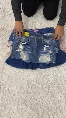 European Y2k Branded Denim Mini/Midi Skirts Mixed - 10 Pcs