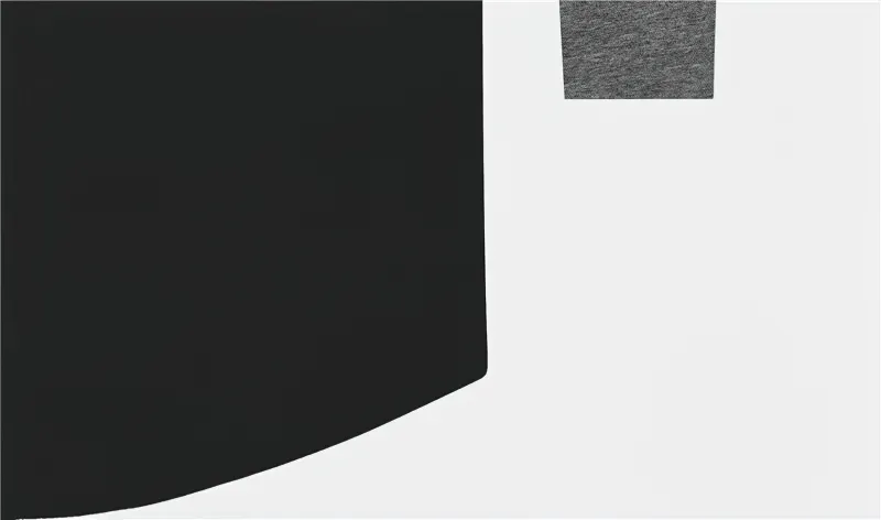 Fashion O-Neck Slim Fit Top with 3/4 Sleeves for Men - SF1611