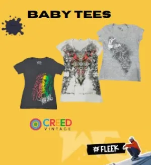 HE109 Aesthetic Baby Tees - 15 Pcs