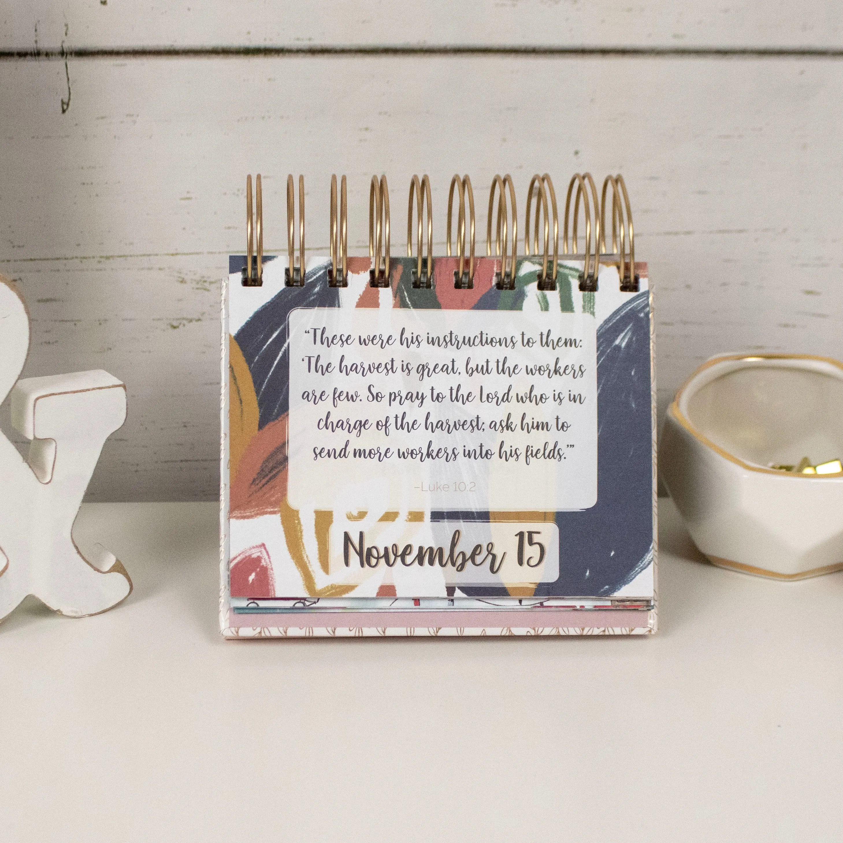 Inspirational Perpetual Desk Easel, Writefully His