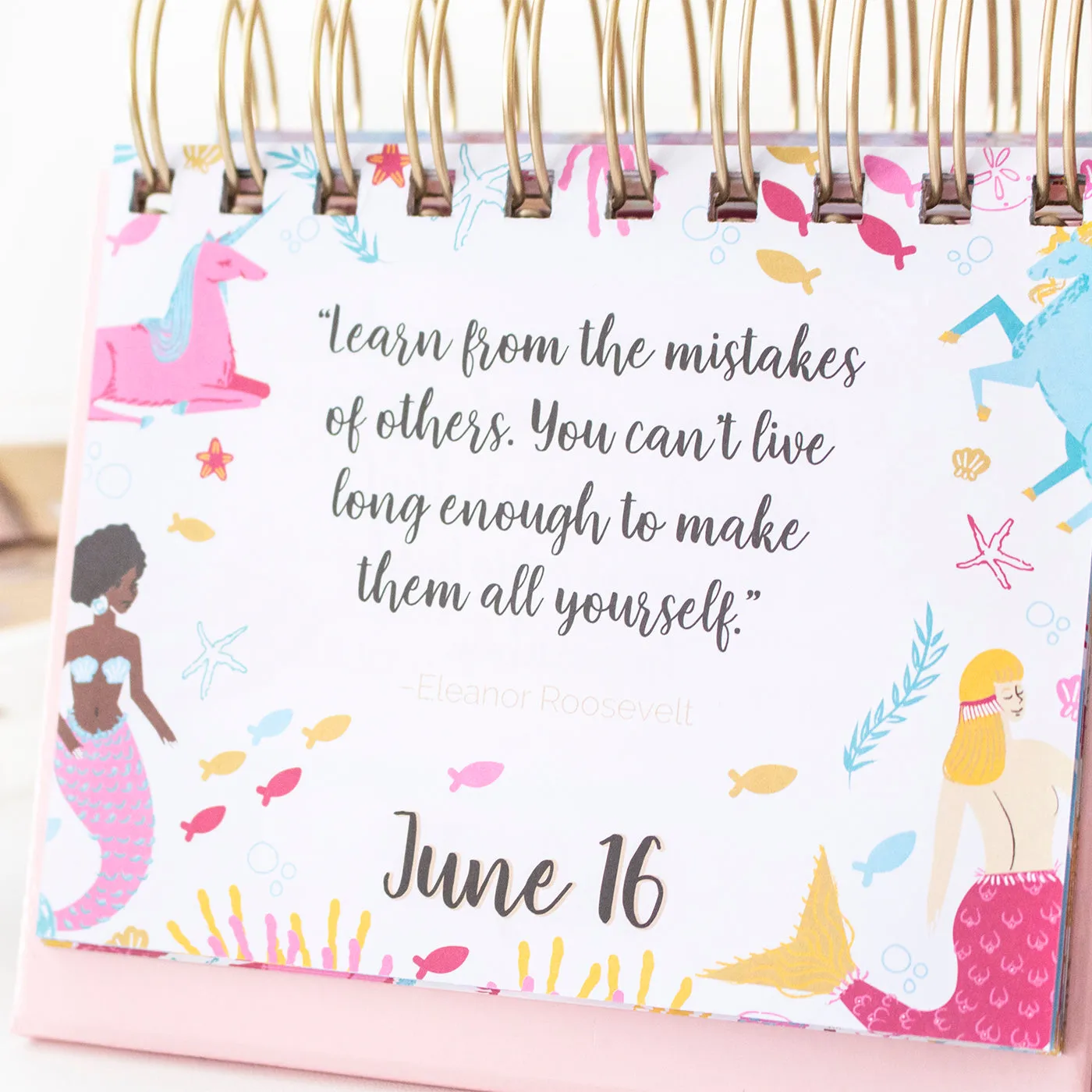 Inspirational Perpetual Desk Easel, Writefully His