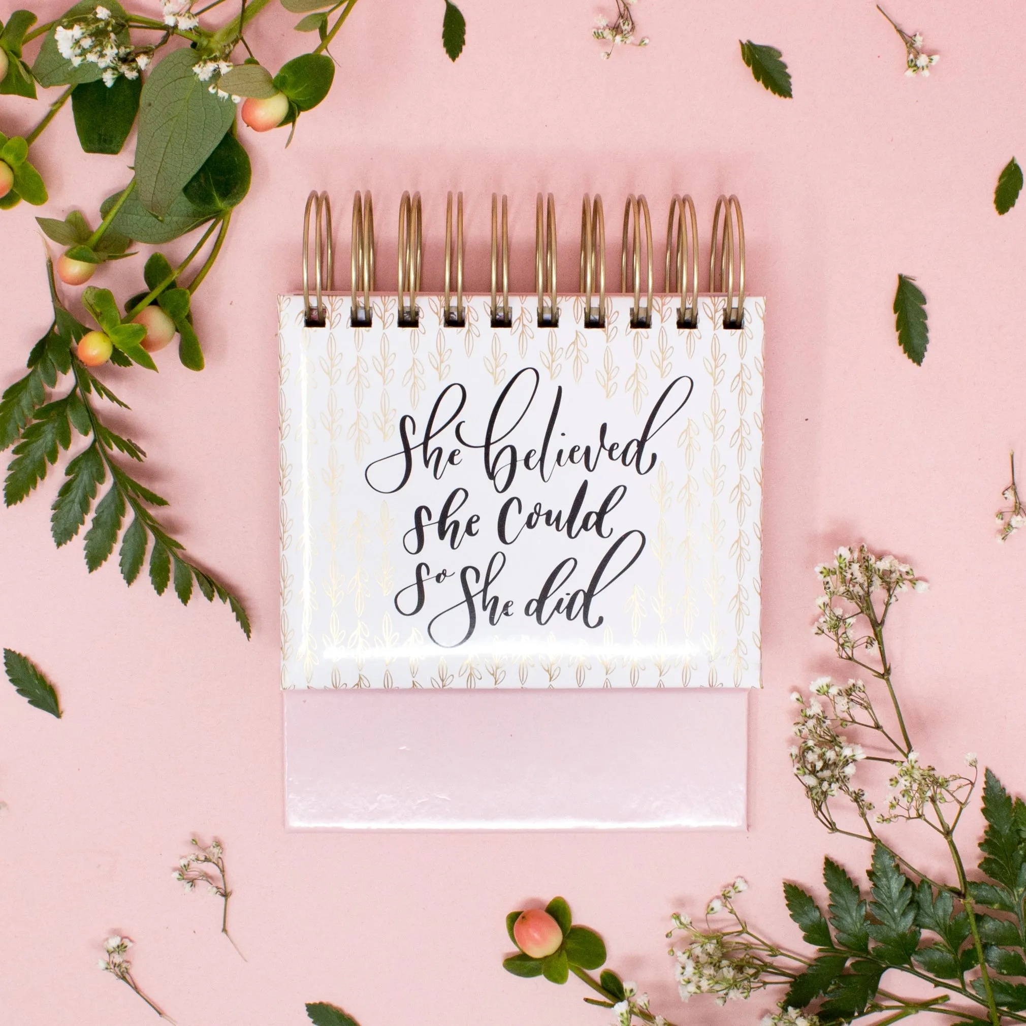 Inspirational Perpetual Desk Easel, Writefully His