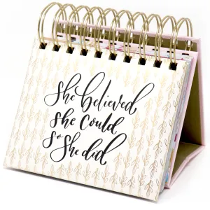 Inspirational Perpetual Desk Easel, Writefully His