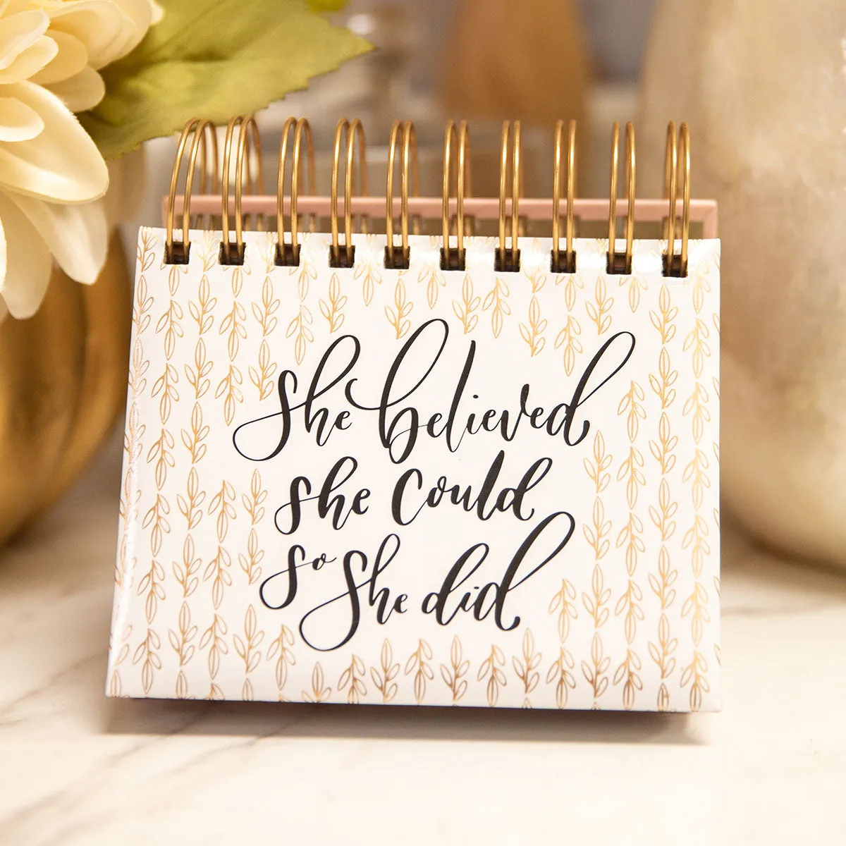 Inspirational Perpetual Desk Easel, Writefully His