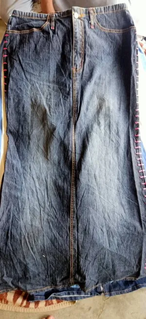 Jeans skirts 30 pieces