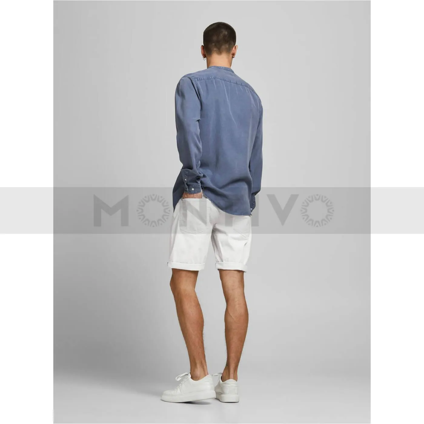 JJ White Denim Shorts