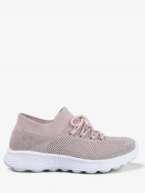 Latest Mesh Lace Design Running Sneakers