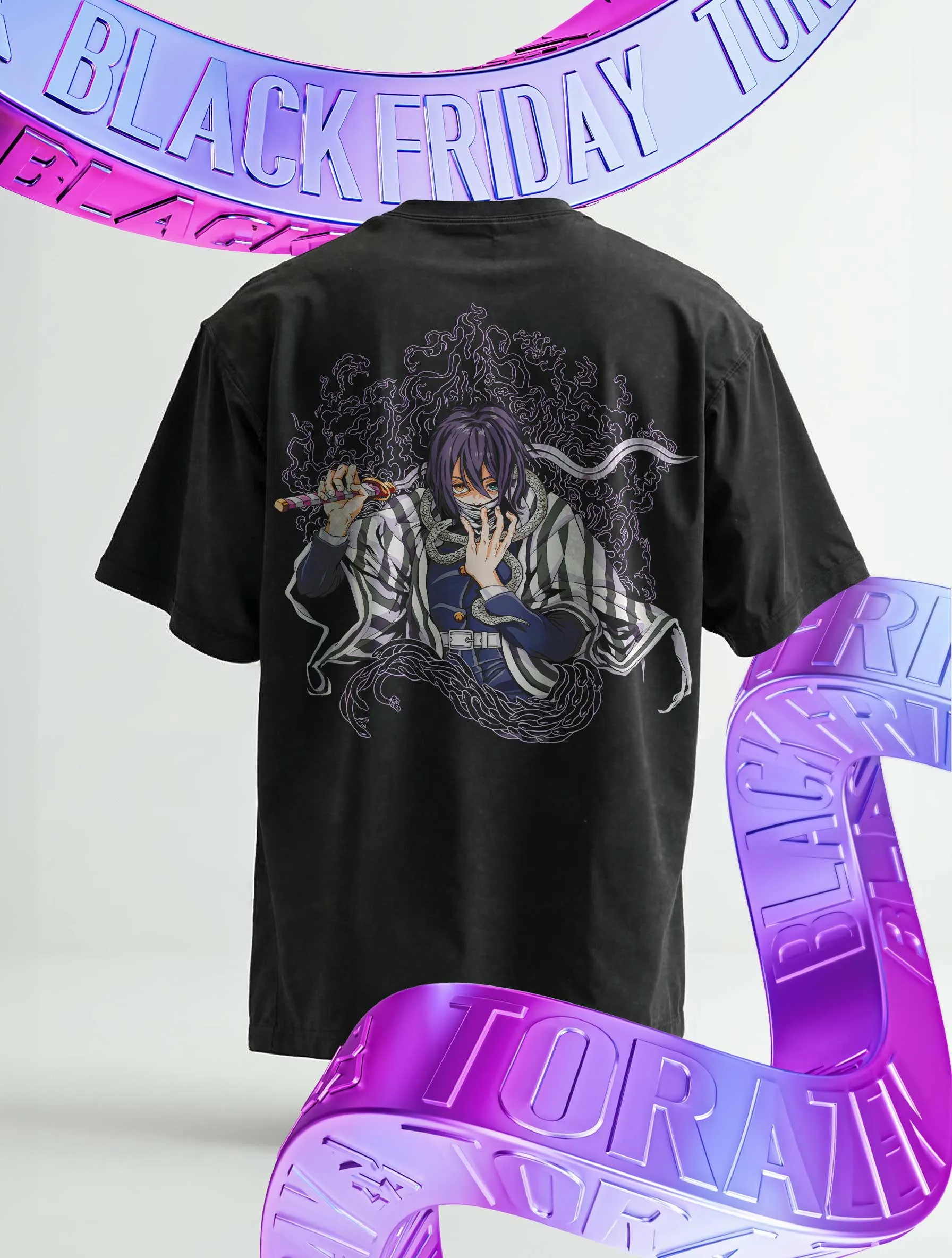 [Limited Time] Hashira Obanai Vintage Tee