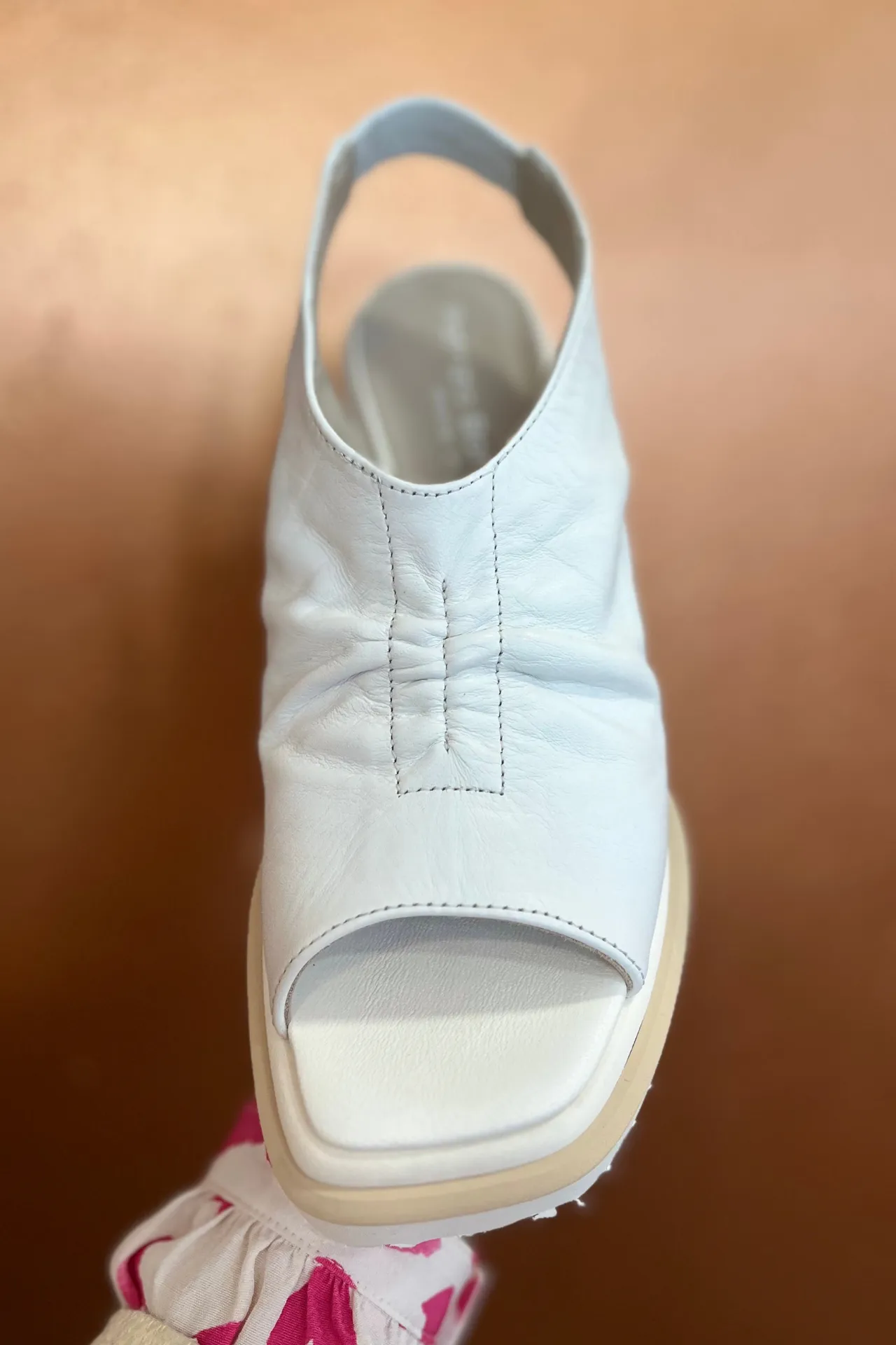 Lisse Cream Sandals