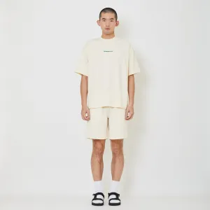 Men Pique Shorts - Cream - SM2406100B