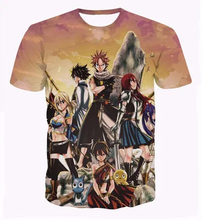 Men Women Harajuku Sexy Rock Prints tshirts Cool Lions Wolf Flag Eagle 3D t shirt Male Female Vintage t shirts tees