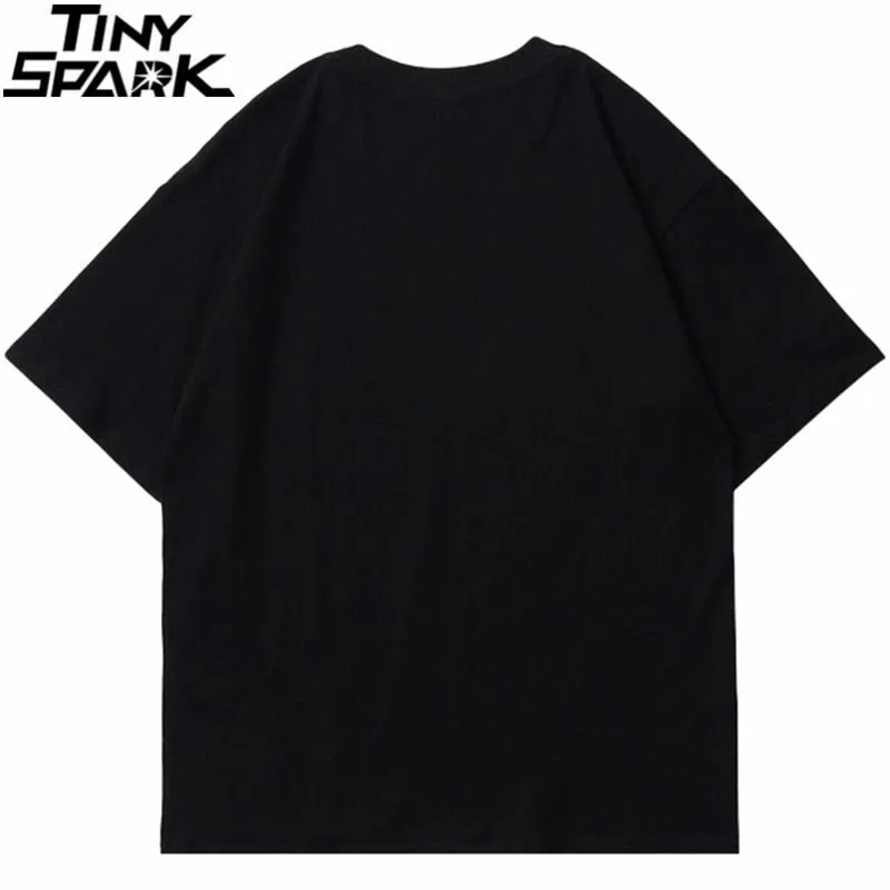 Men's Harajuku Shadow Printed T-Shirt