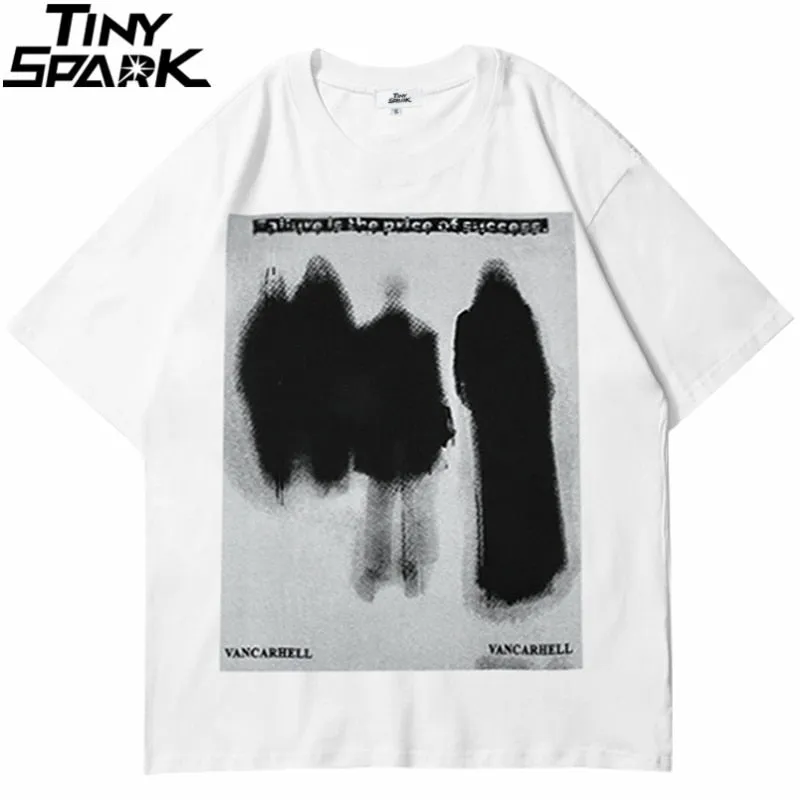 Men's Harajuku Shadow Printed T-Shirt