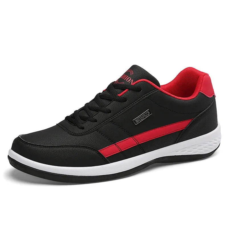 Men's Italian Breathable Leather Sneakers