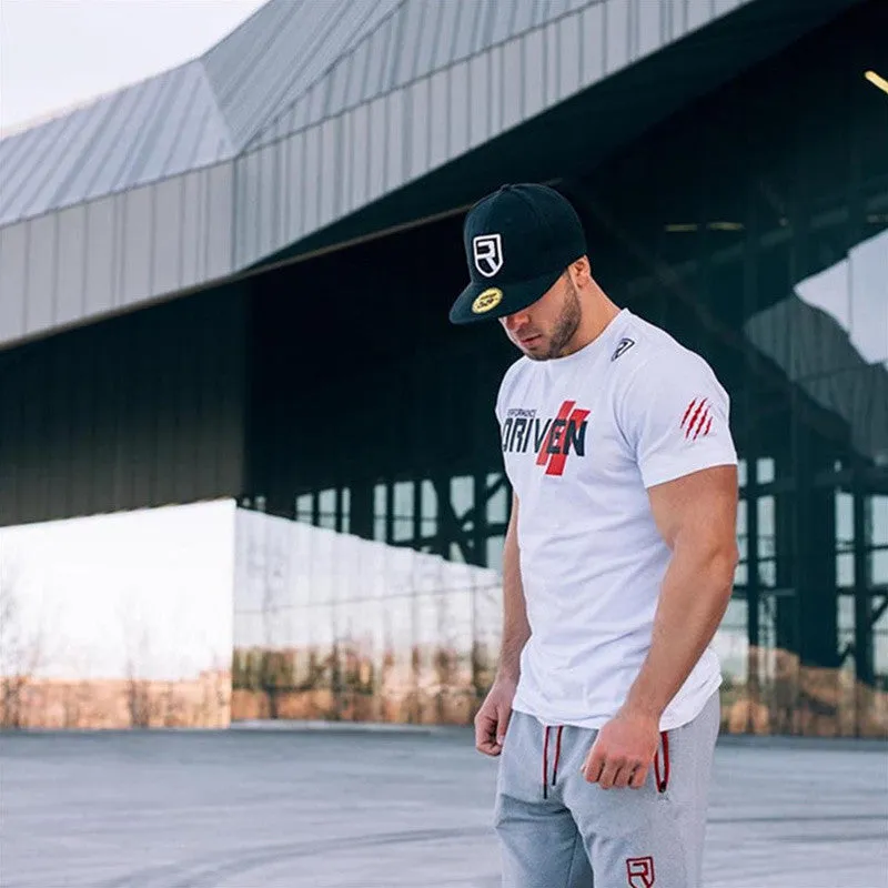 Mens Short sleeve Cotton T-shirt Men