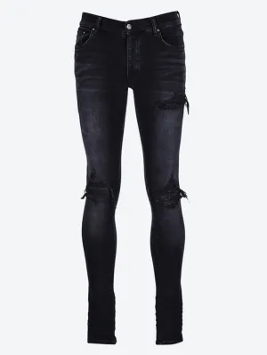 Mx1 bandana jacquard jeans