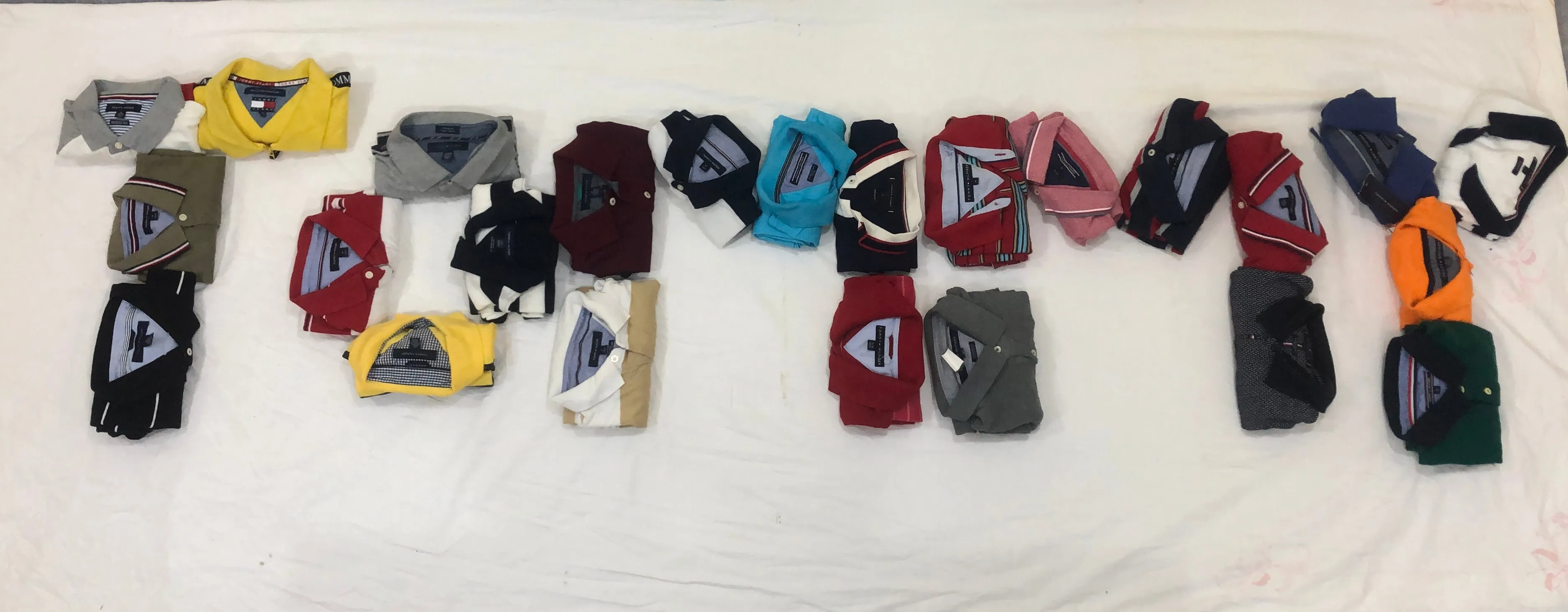 Polo Tommy Lacoste T-shirts Grade A 200 Pcs