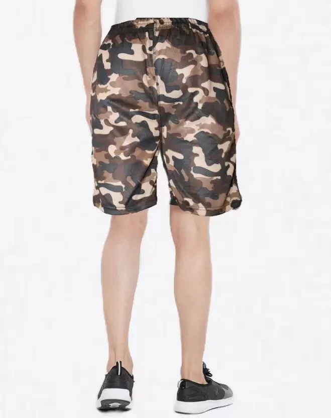 Printed Men Multicolor Regular Shorts