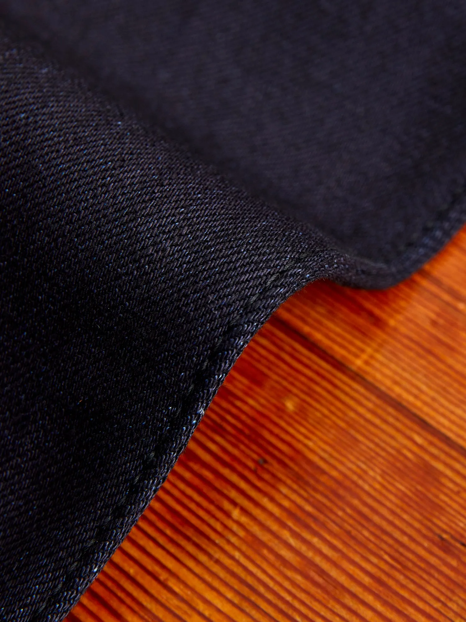 "Nightshade" 15.7oz Selvedge Denim - Natural Tapered