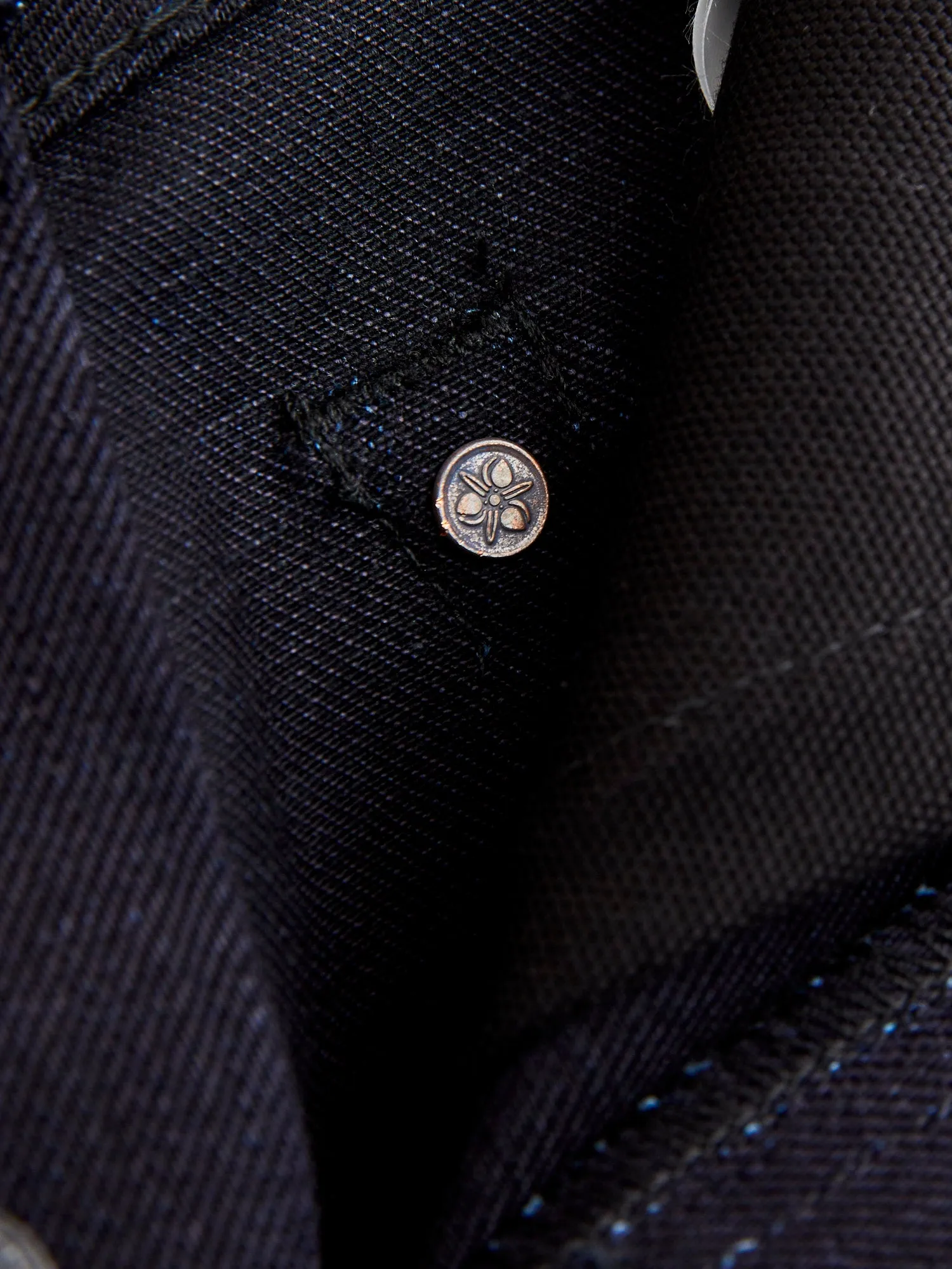 "Nightshade" 15.7oz Selvedge Denim - Natural Tapered