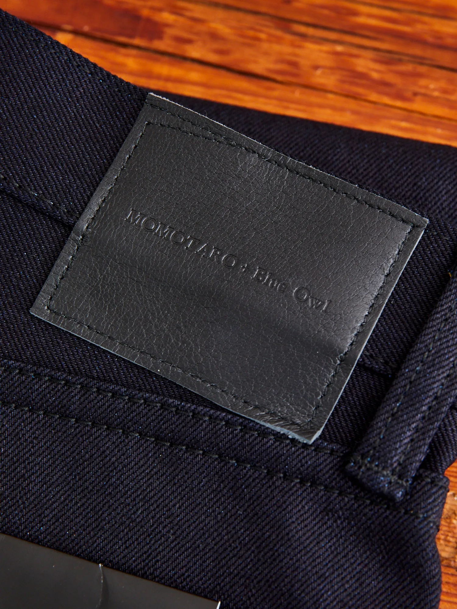 "Nightshade" 15.7oz Selvedge Denim - Natural Tapered