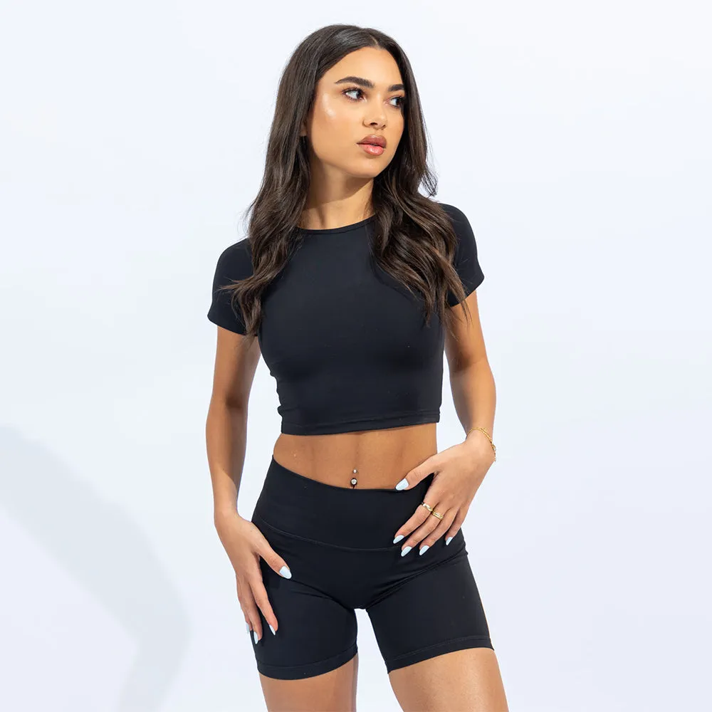 Quwati Women Power Crop Tee
