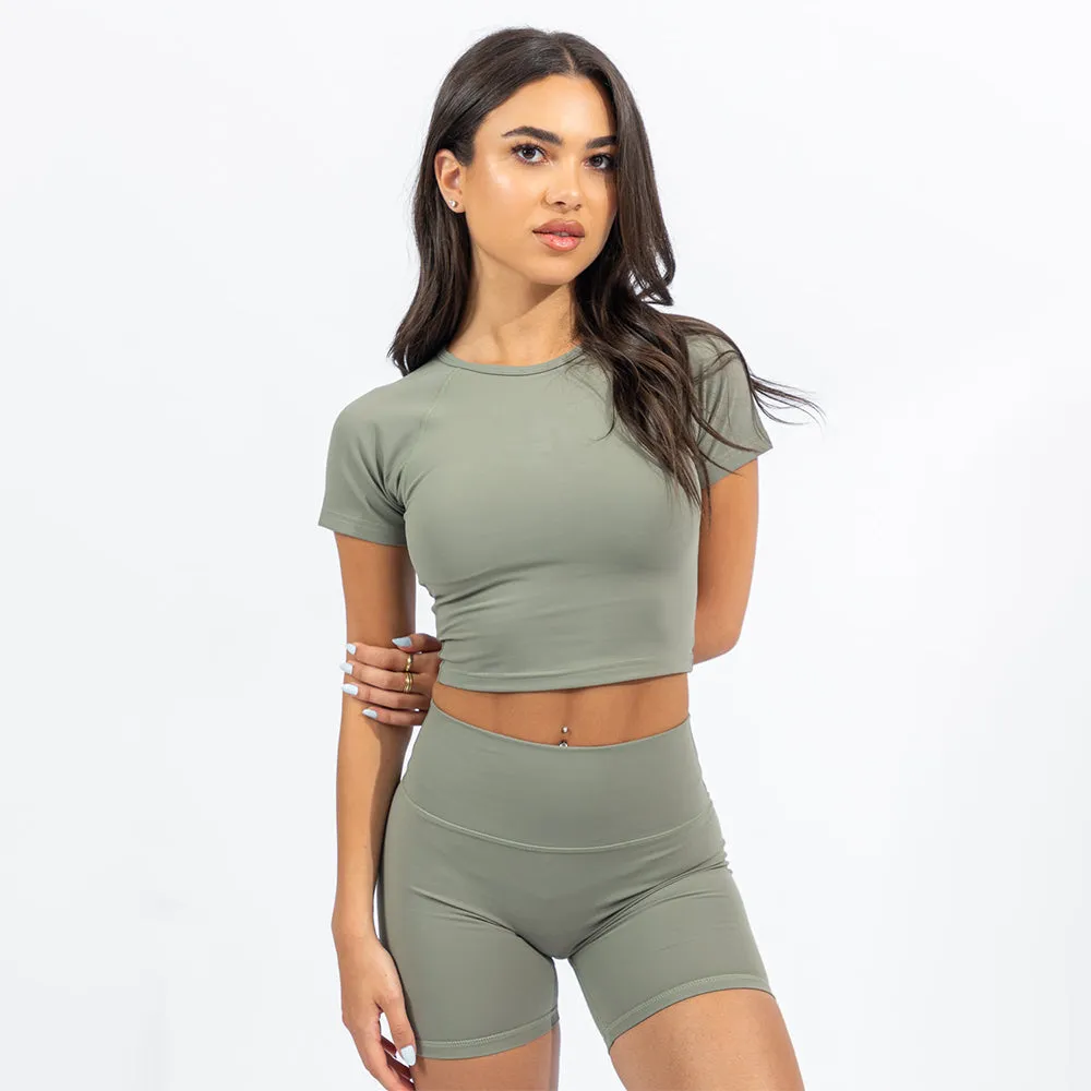 Quwati Women Power Crop Tee