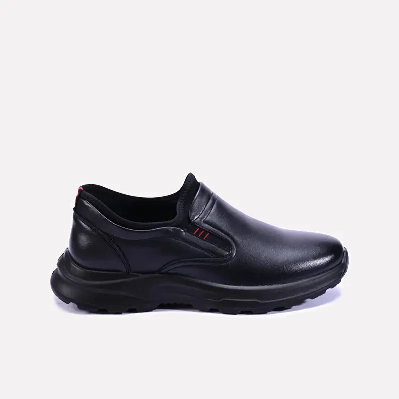 Randall Black Slip On Casual Shoes 0160473