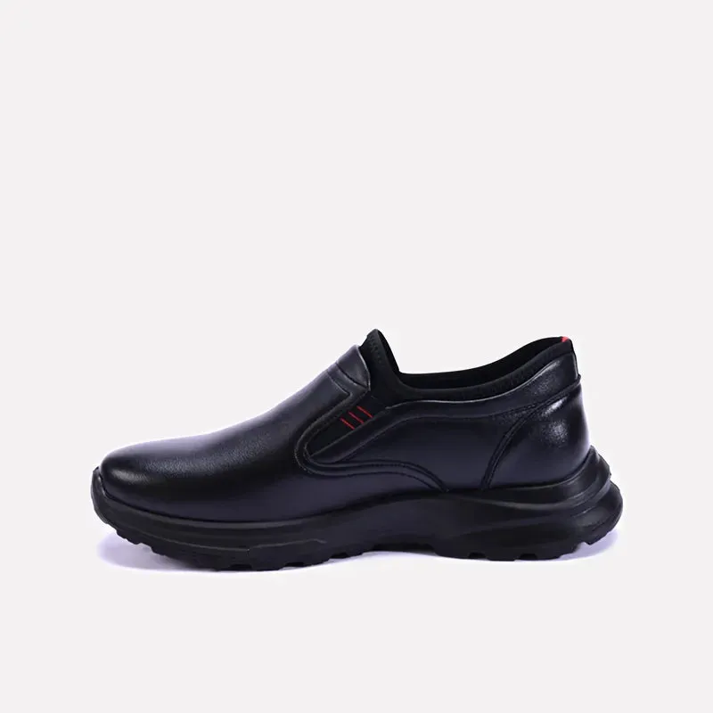 Randall Black Slip On Casual Shoes 0160473