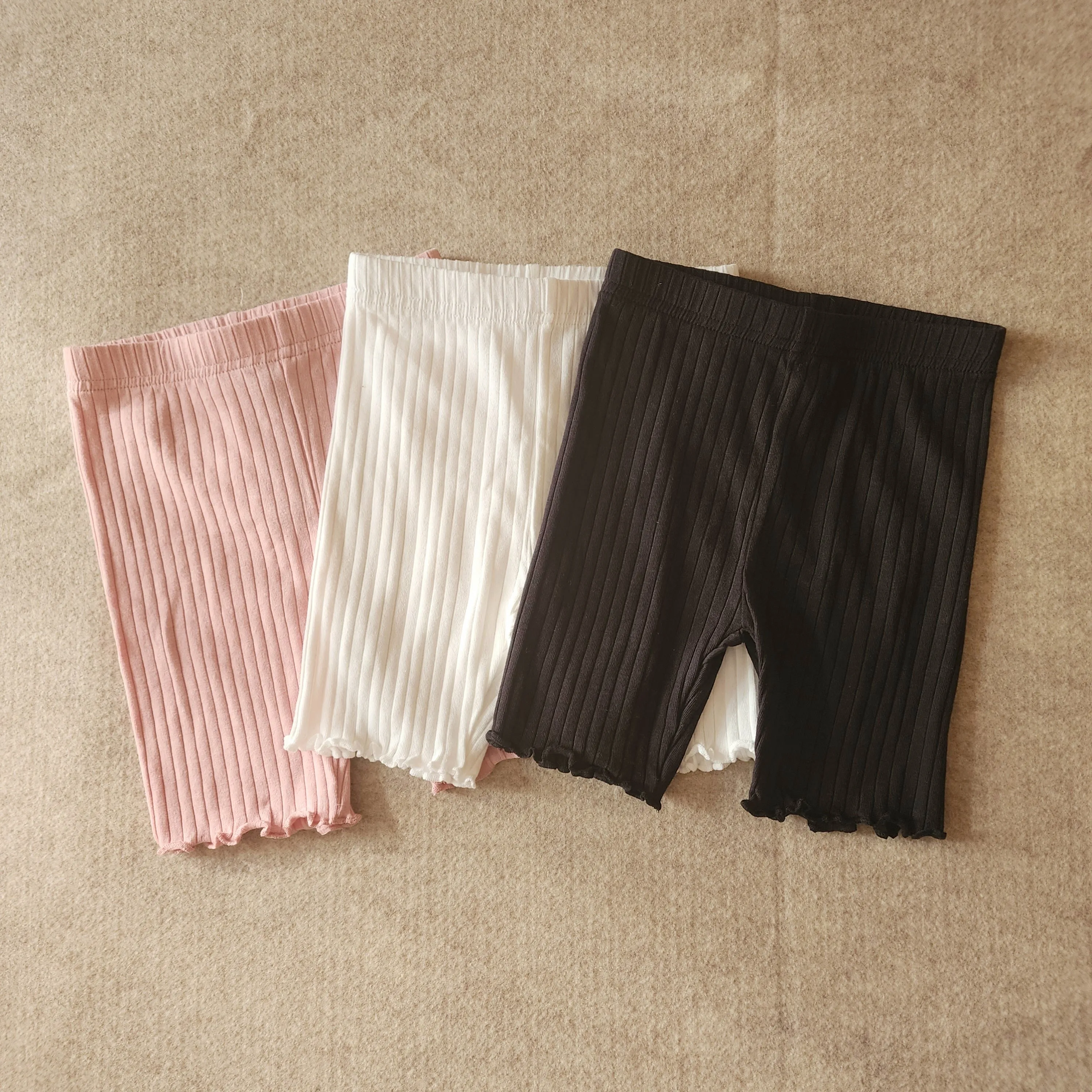 Ruffle Biker Shorts