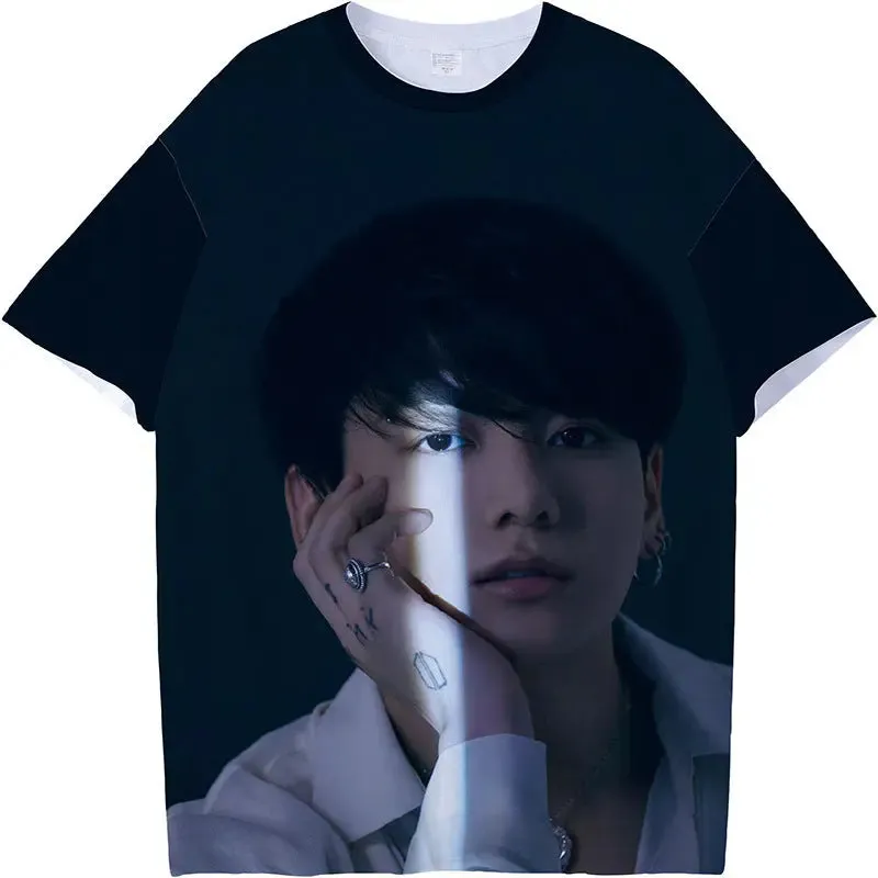 Support The Song  Short Sleeve  T-Shirt Men And Women Tops Summer