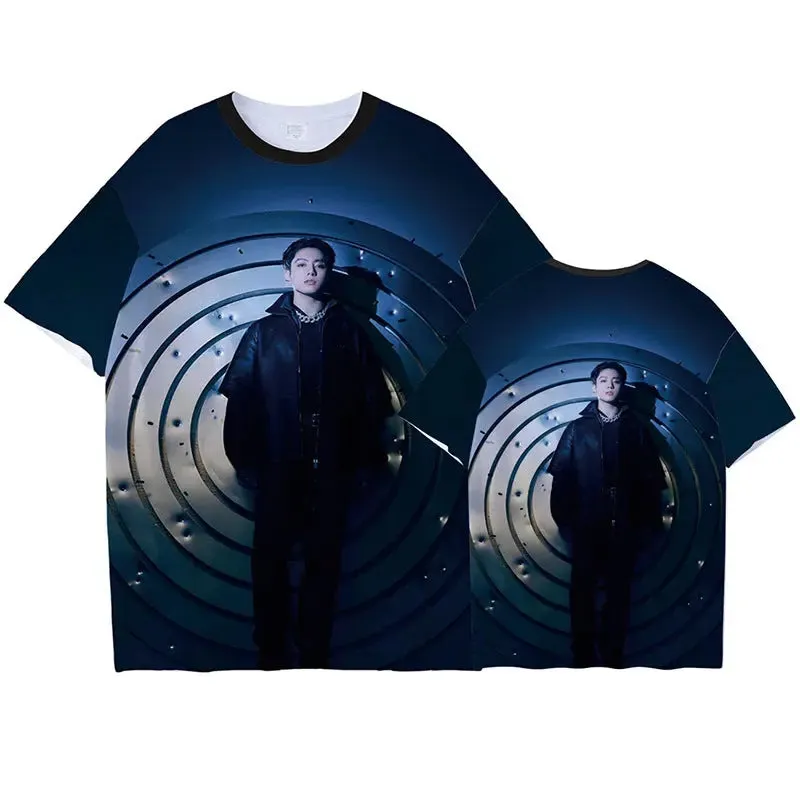 Support The Song  Short Sleeve  T-Shirt Men And Women Tops Summer